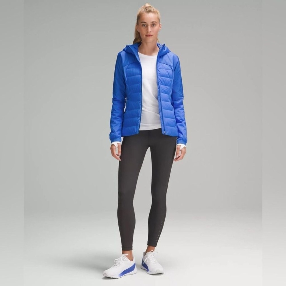 Lululemon Down For It All Jacket Winter Coat Pipe Dream Blue Size 12 NWT - Picture 16 of 16